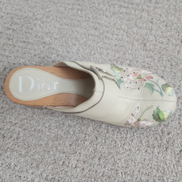 Dior clogs Vintage 37 - NEVER WORN - Picture 10 of 11